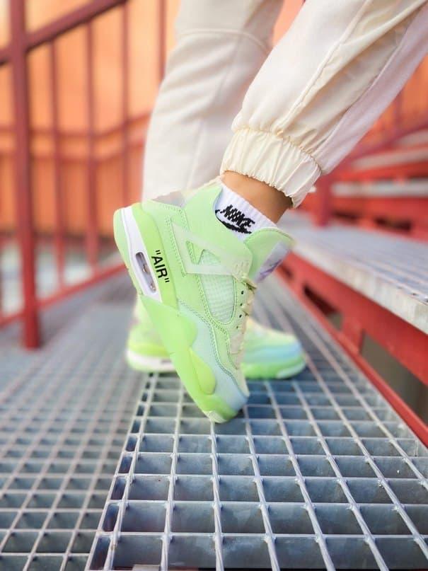 Nike Air Jordan Retro 4 Green