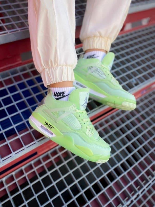 Nike Air Jordan Retro 4 Green