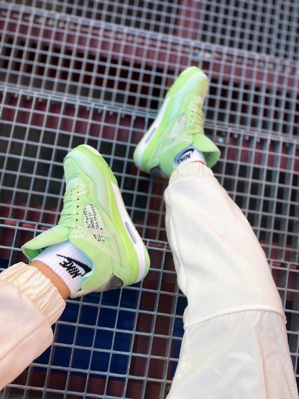 Nike Air Jordan Retro 4 Green