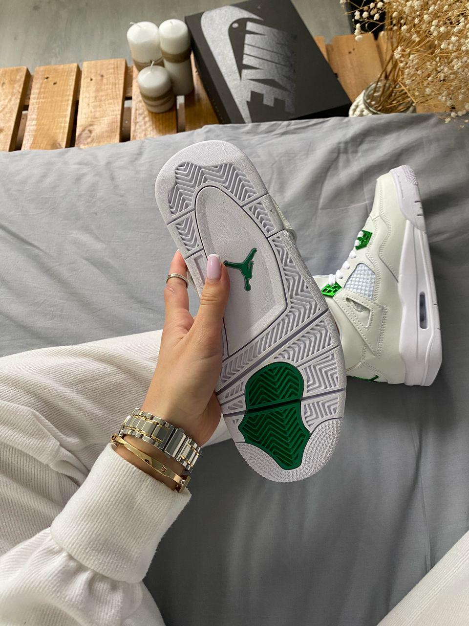 Nike Air Jordan 4 Retro Green Metallic