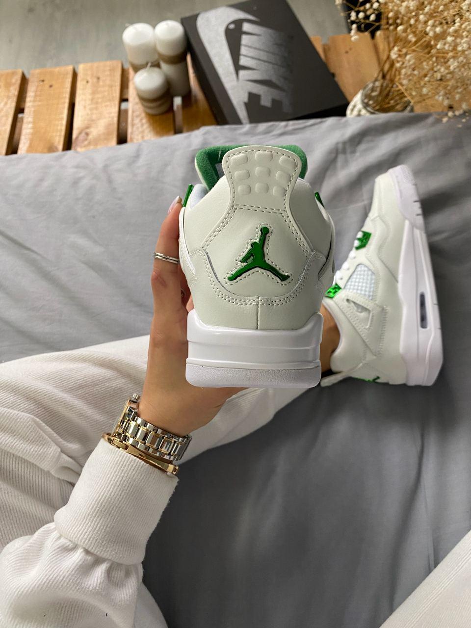 Nike Air Jordan 4 Retro Green Metallic