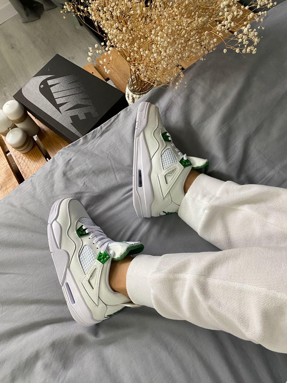 Nike Air Jordan 4 Retro Green Metallic