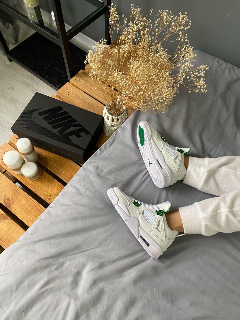 Nike Air Jordan 4 Retro Green Metallic