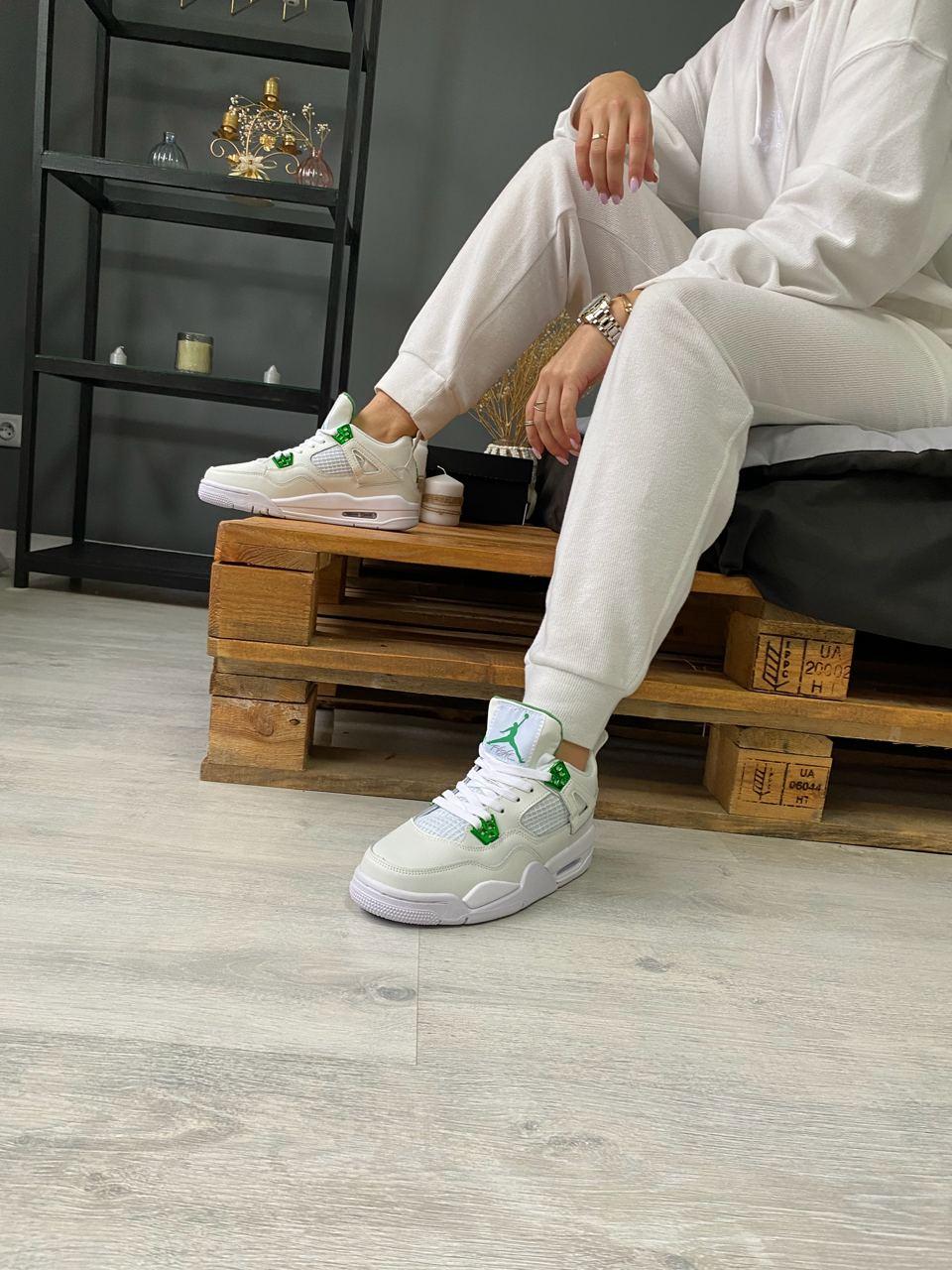 Nike Air Jordan 4 Retro Green Metallic