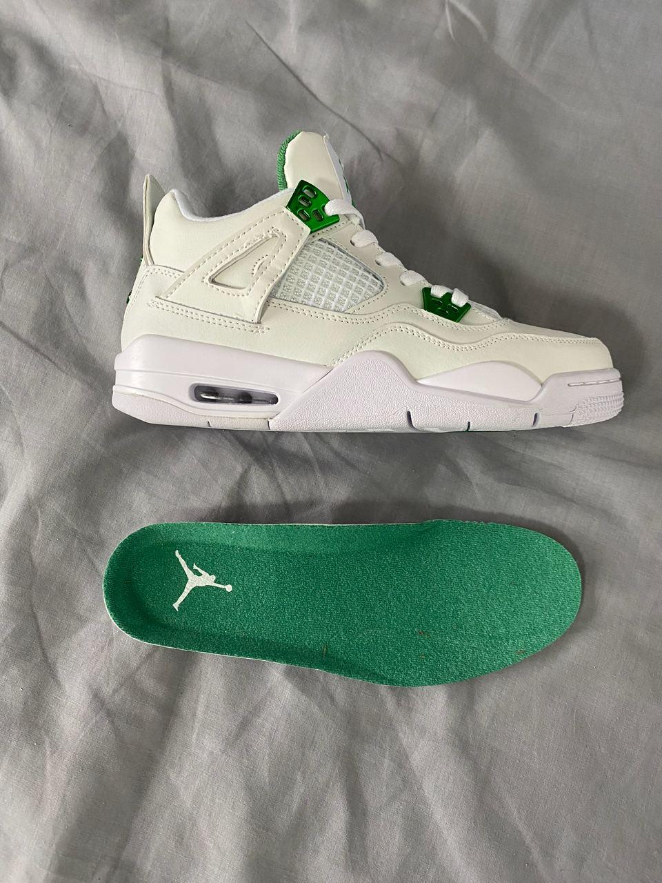 Nike Air Jordan 4 Retro Green Metallic