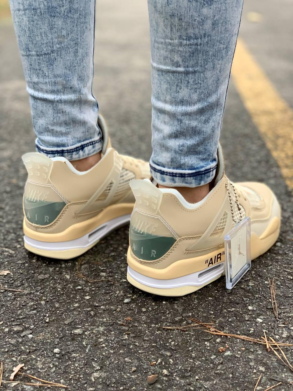 Nike Air Jordan Retro 4 Beige 2