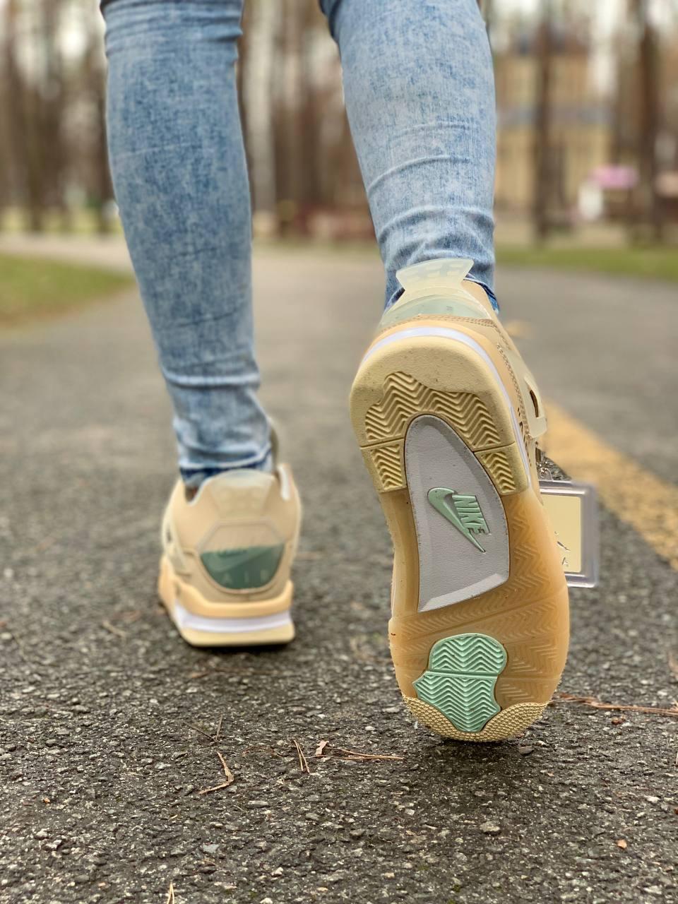 Nike Air Jordan Retro 4 Beige 2