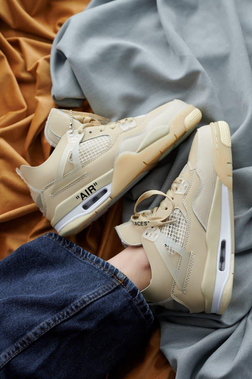 Nike Air Jordan Retro 4 Beige 2