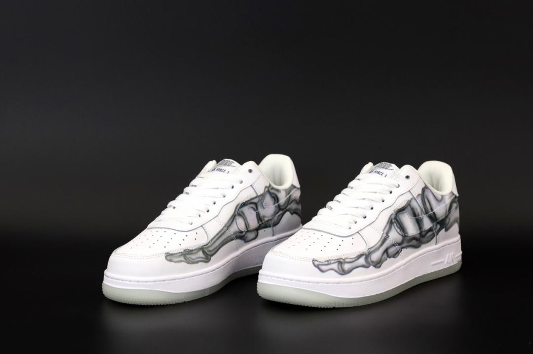 Nike Air Force 1 Skeleton QS White