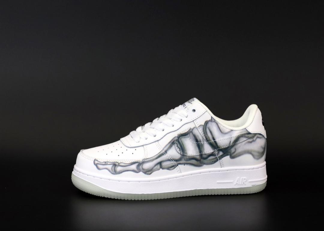 Nike Air Force 1 Skeleton QS White
