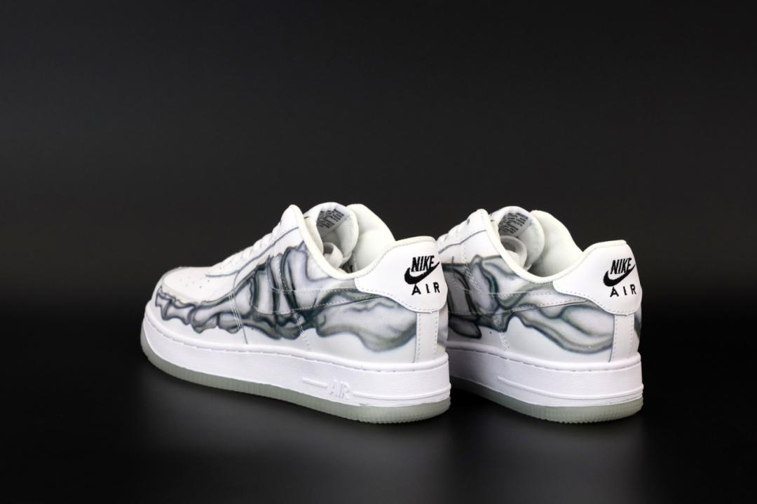 Nike Air Force 1 Skeleton QS White