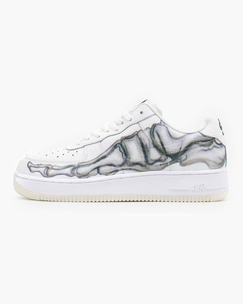 Nike Air Force 1 Skeleton QS White