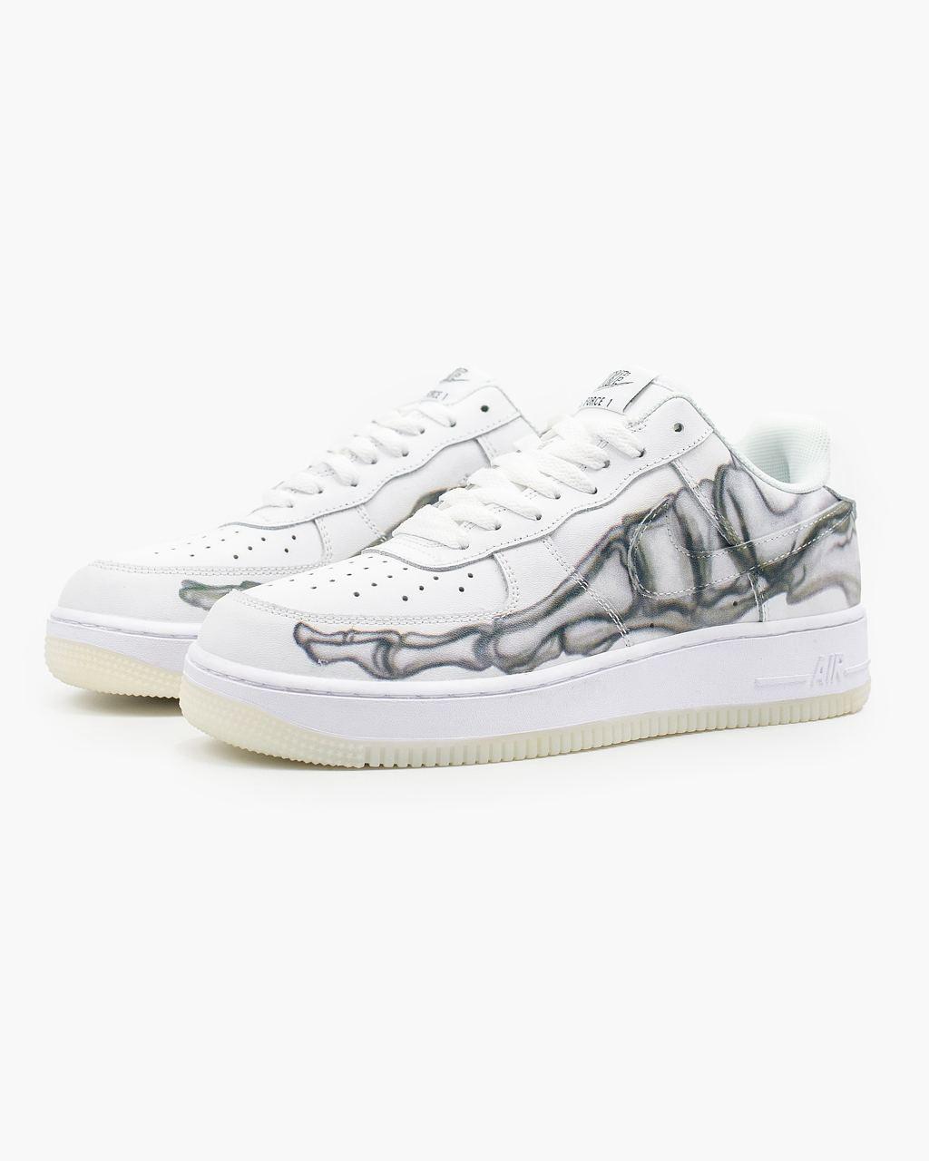 Nike Air Force 1 Skeleton QS White