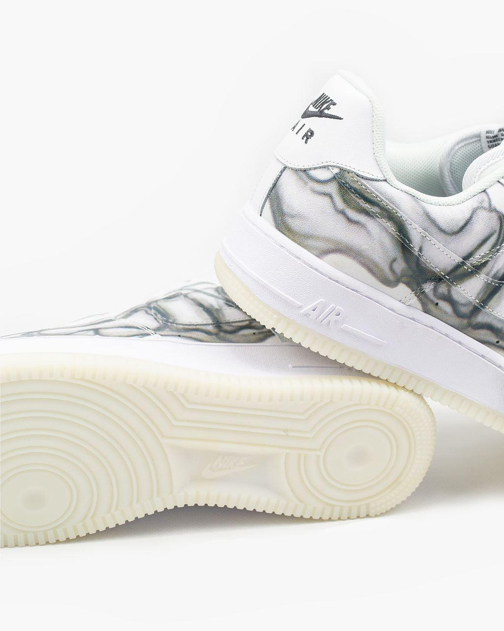 Nike Air Force 1 Skeleton QS White