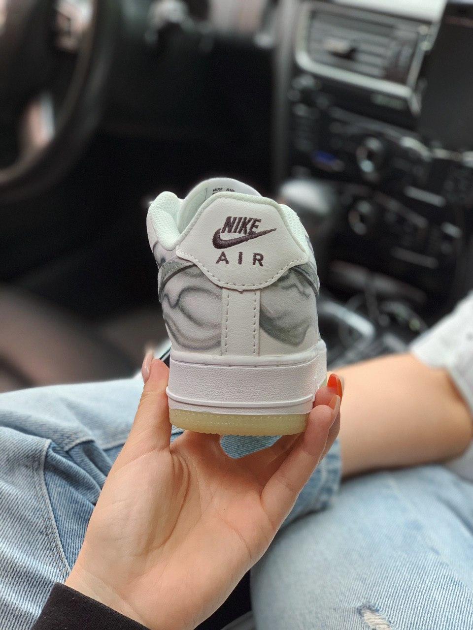 Nike Air Force 1 Skeleton QS White
