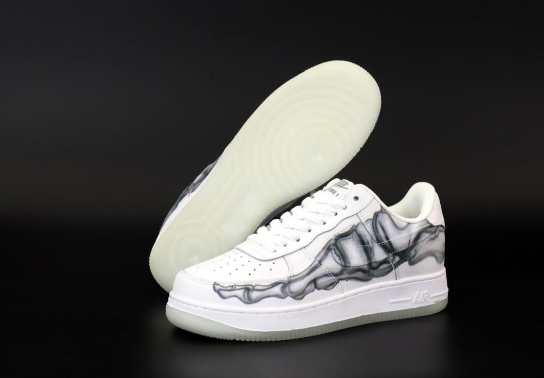 Nike Air Force 1 Skeleton QS White