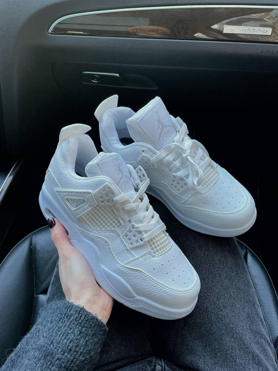 Nike Air Jordan Retro 4 White v2
