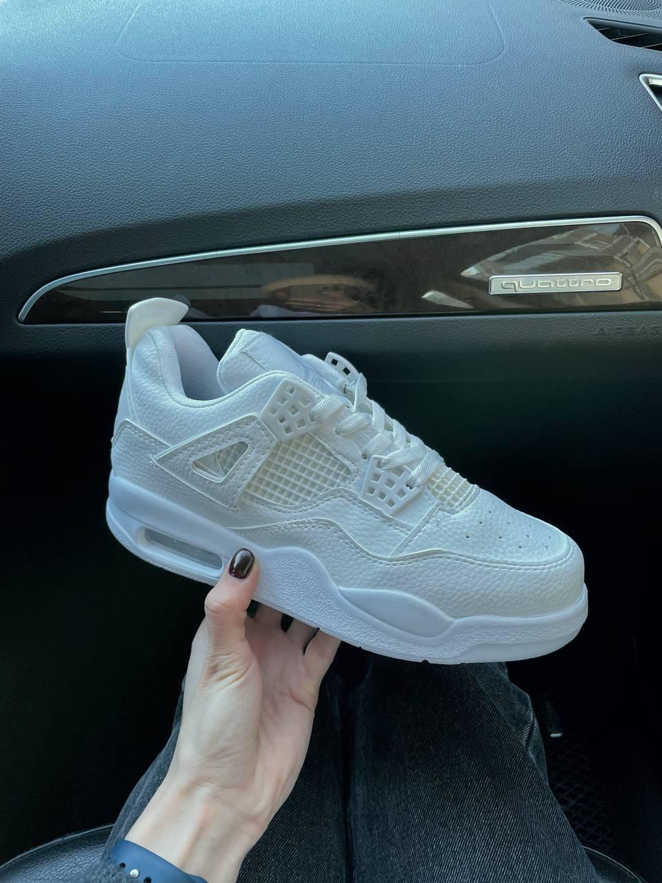 Nike Air Jordan Retro 4 White v2