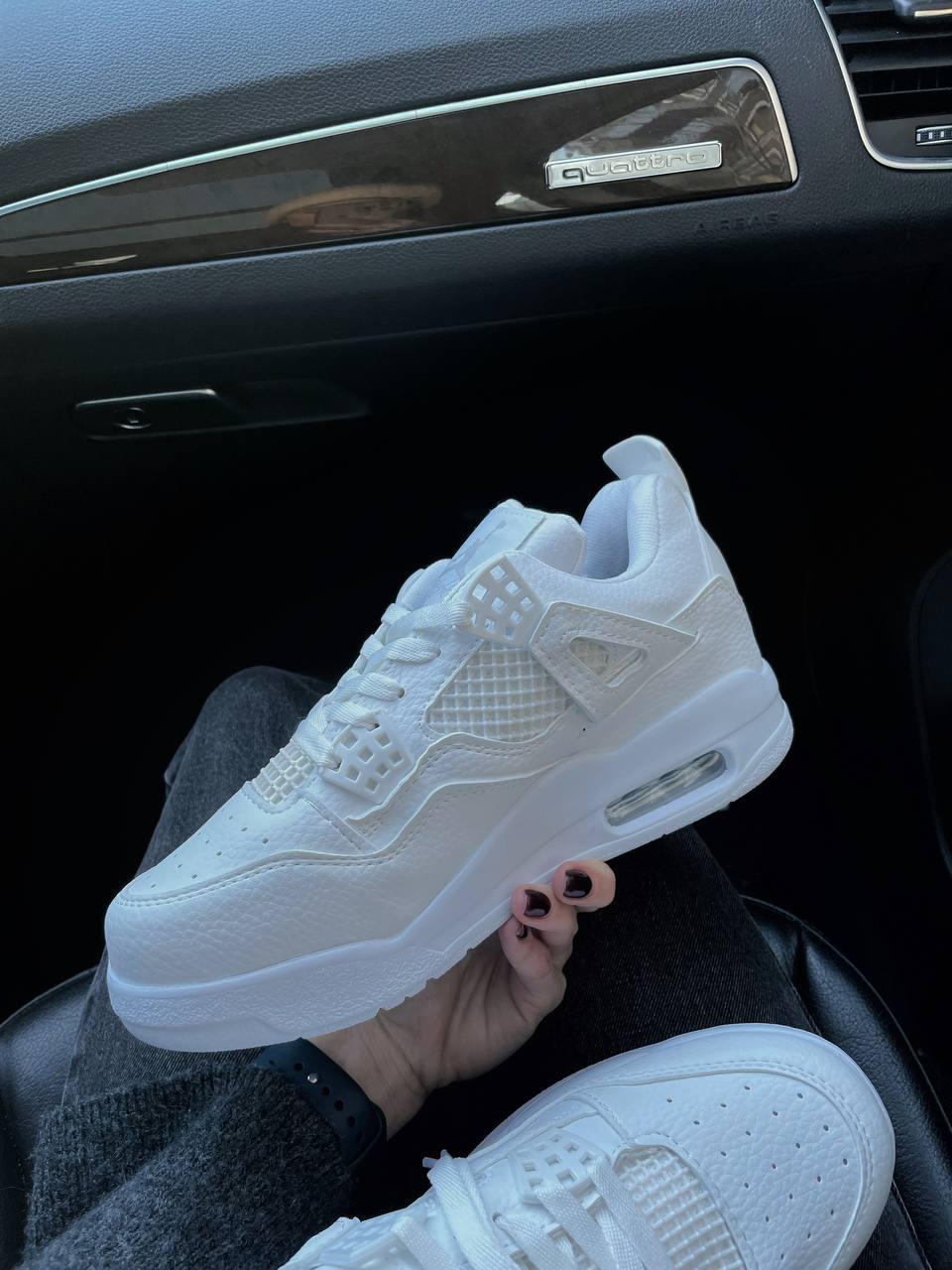 Nike Air Jordan Retro 4 White v2