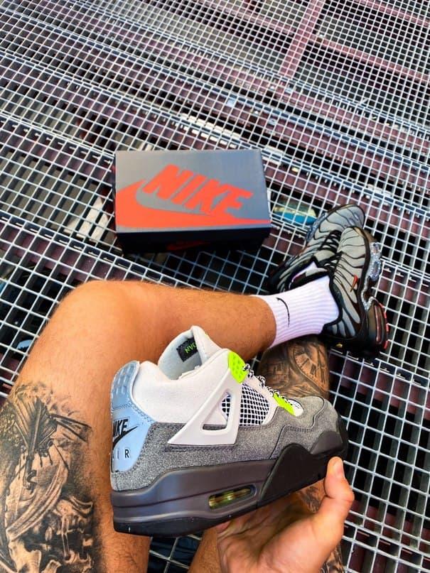 Nike Air Jordan Retro 4 SE Neon v2