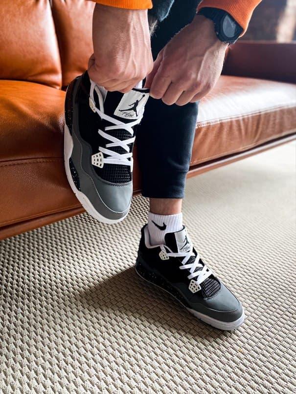 Nike Air Jordan Retro 4 Stelth