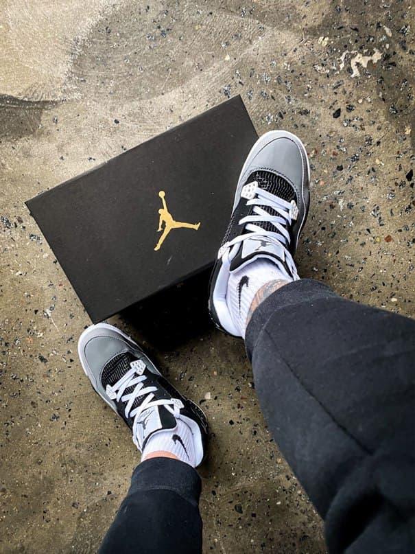 Nike Air Jordan Retro 4 Stelth