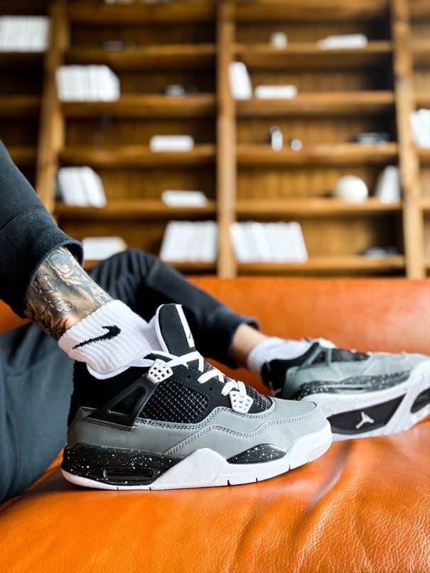 Nike Air Jordan Retro 4 Stelth