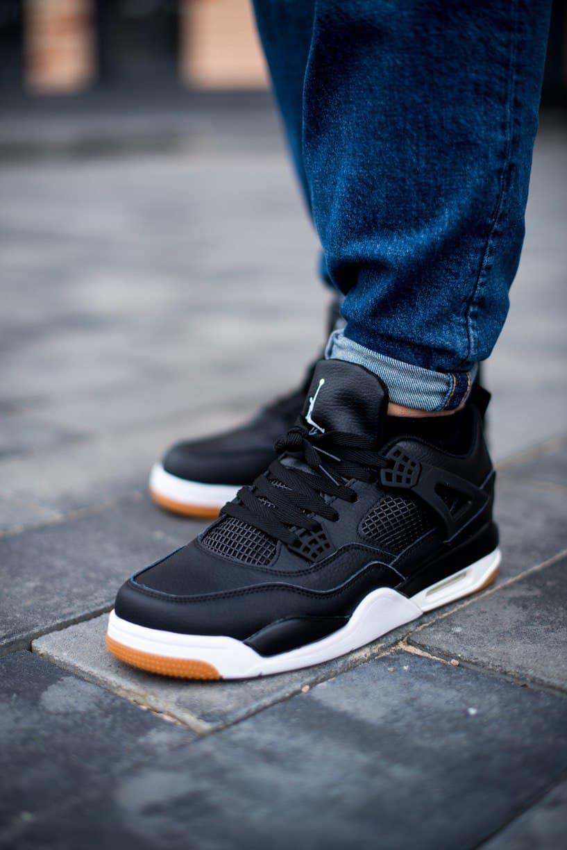 Nike Air Jordan Retro 4 Laser Black Gum 2