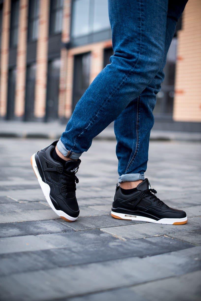 Nike Air Jordan Retro 4 Laser Black Gum 2