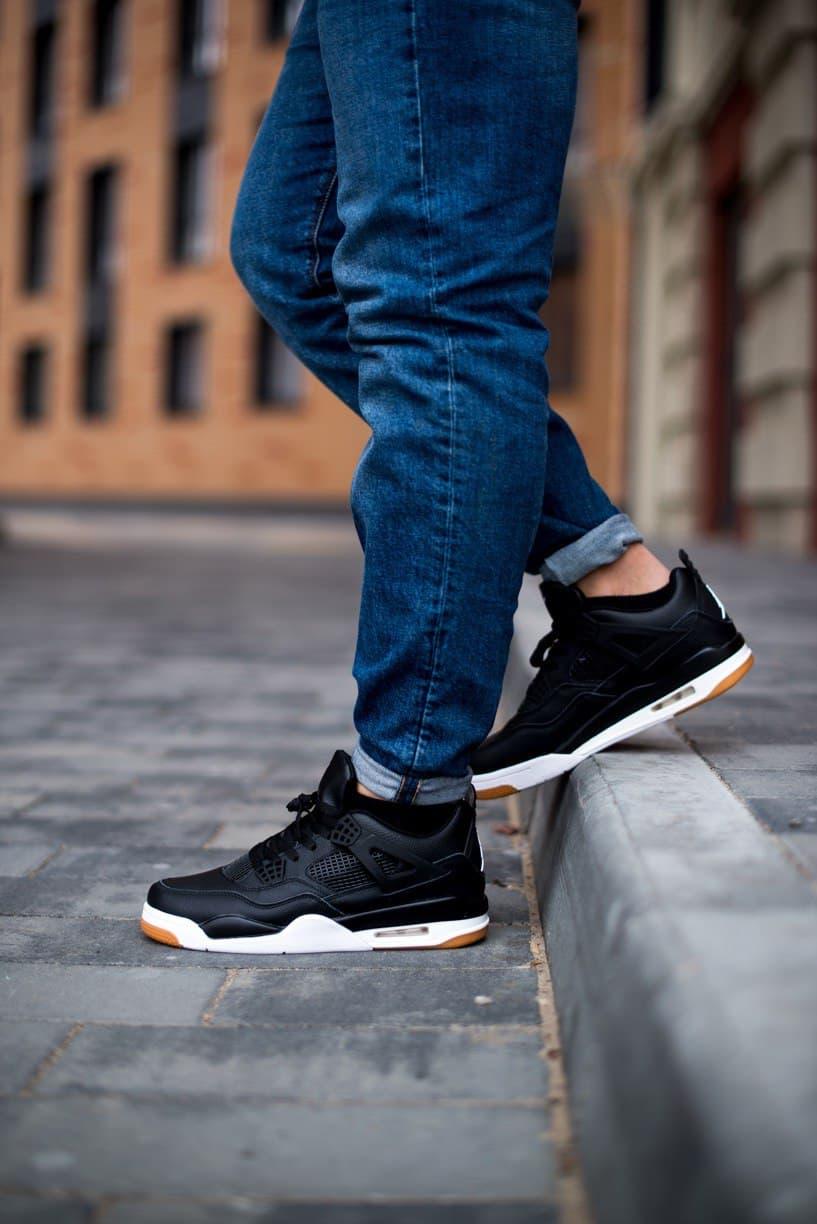 Nike Air Jordan Retro 4 Laser Black Gum 2