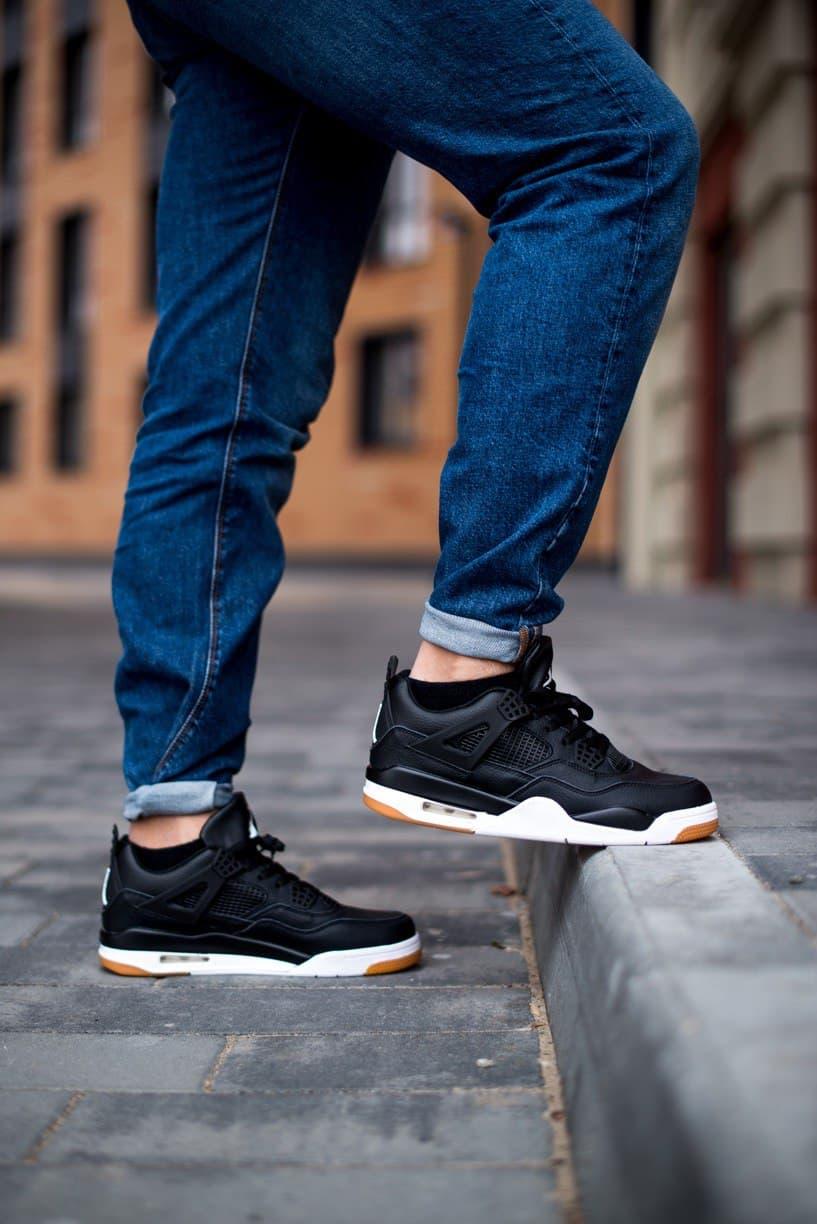 Nike Air Jordan Retro 4 Laser Black Gum 2