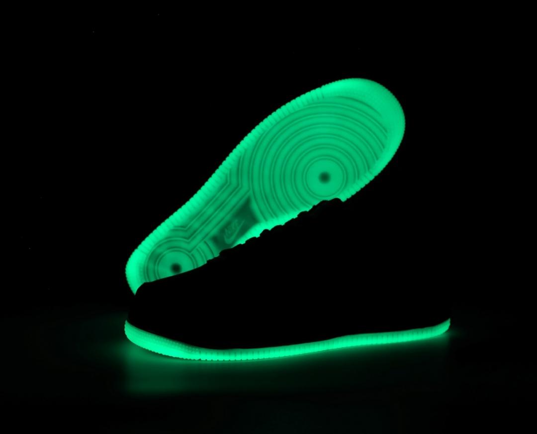 Nike Air Force 1 Skeleton QS Black