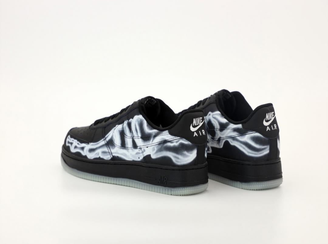 Nike Air Force 1 Skeleton QS Black