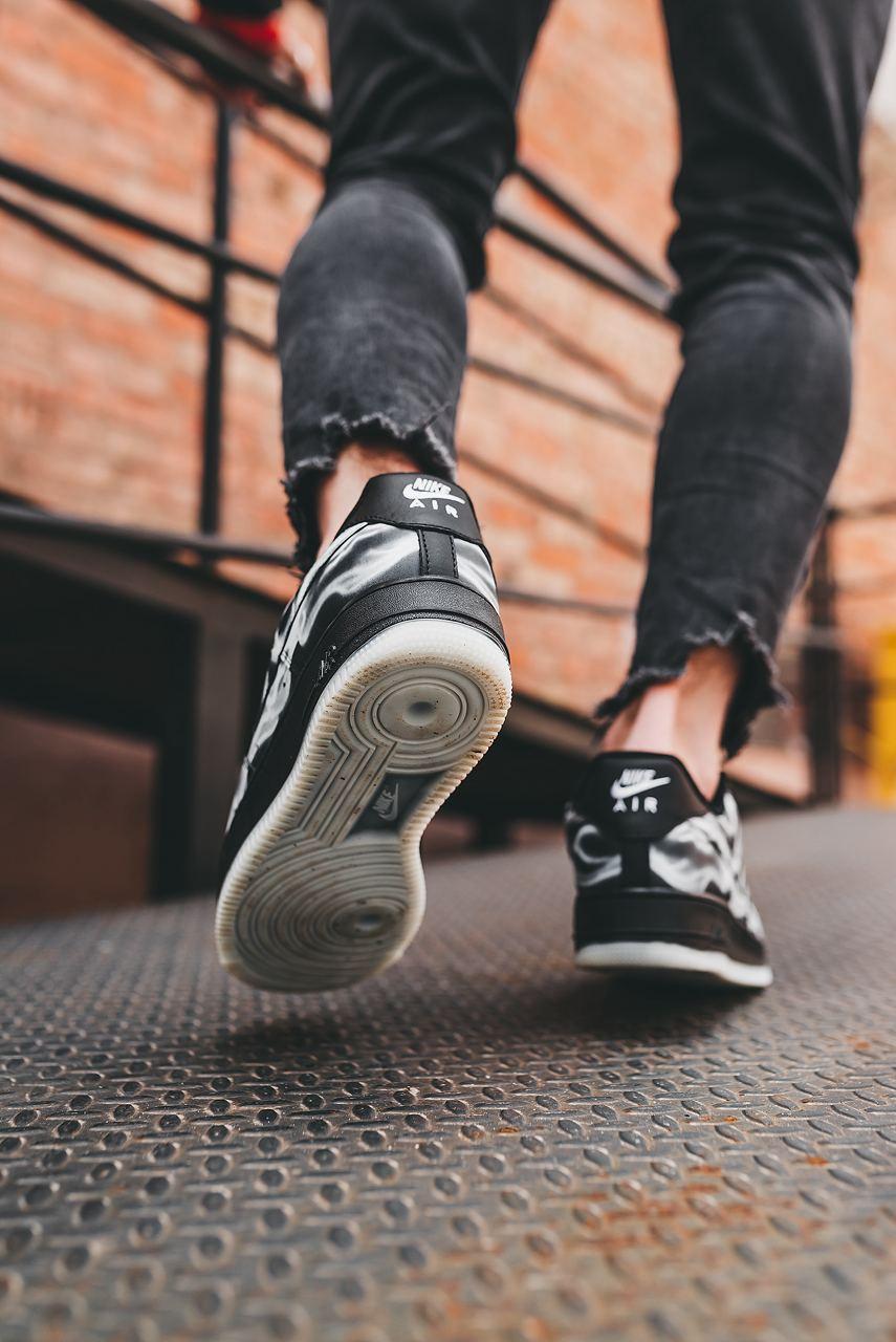 Nike Air Force 1 Skeleton QS Black
