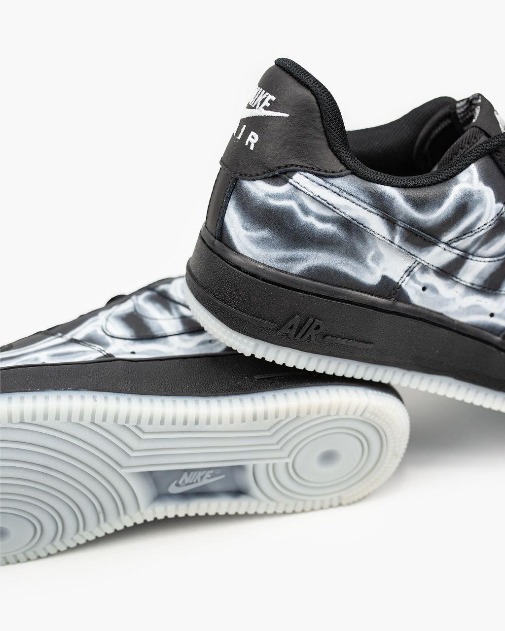 Nike Air Force 1 Skeleton QS Black