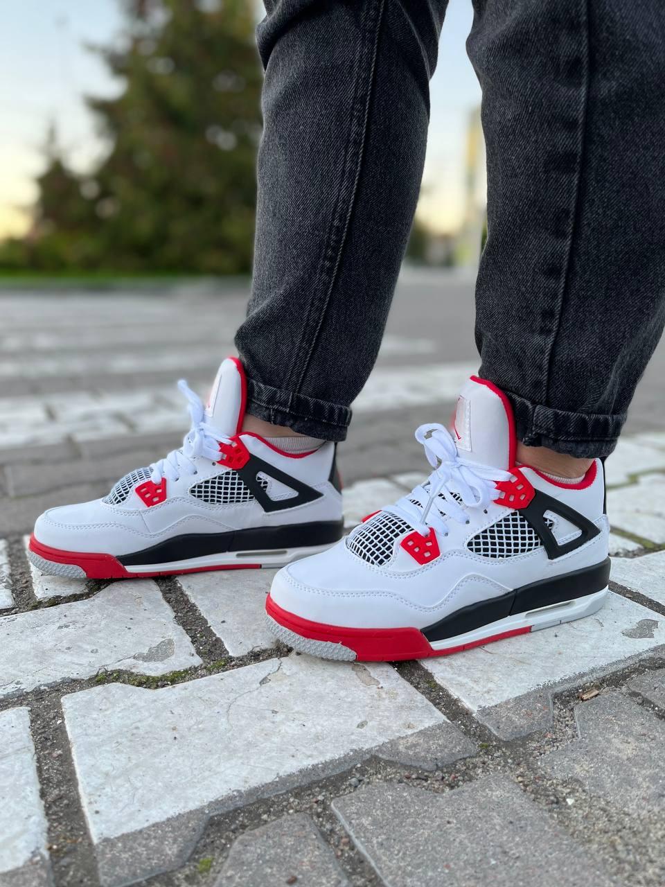 Nike Air Jordan Retro 4 Fire Red v3