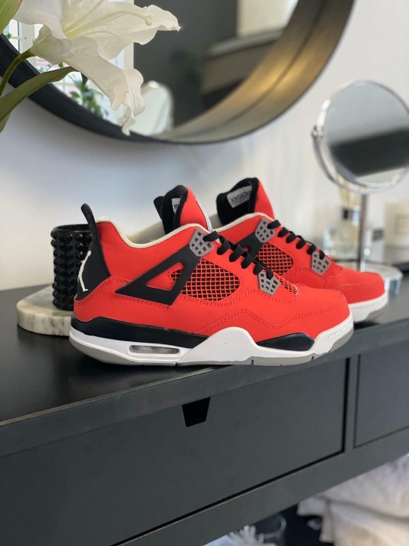 Nike Air Jordan Retro 4 Red Black White