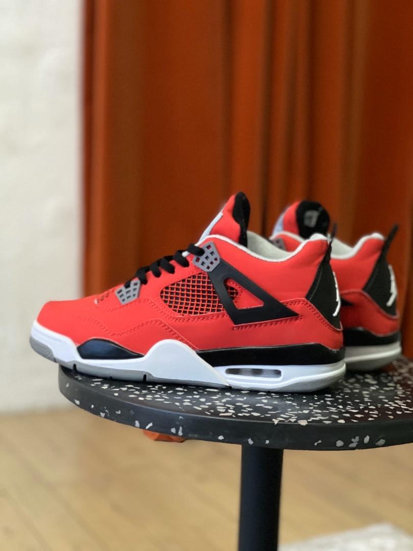 Nike Air Jordan Retro 4 Red Black White