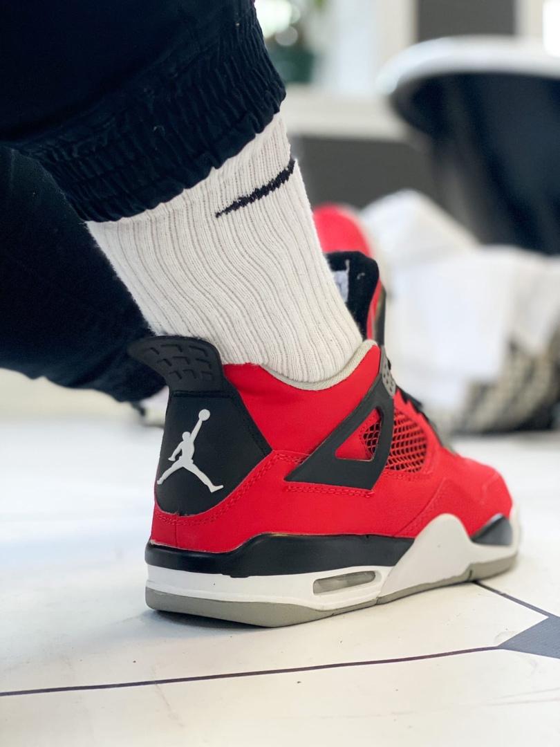 Nike Air Jordan Retro 4 Red Black White