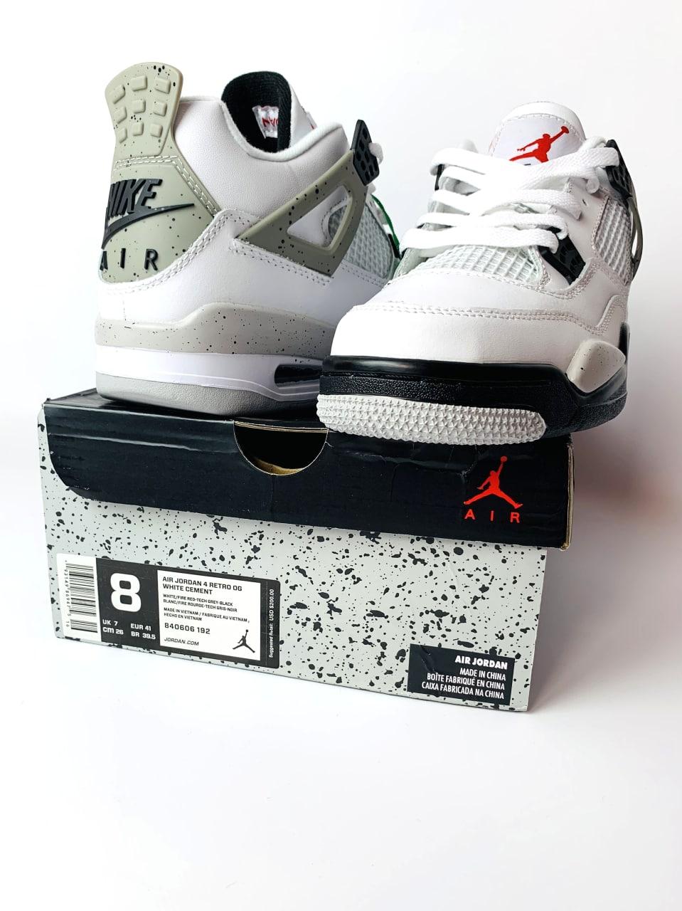 Nike Air Jordan 4 Retro OG White Cement