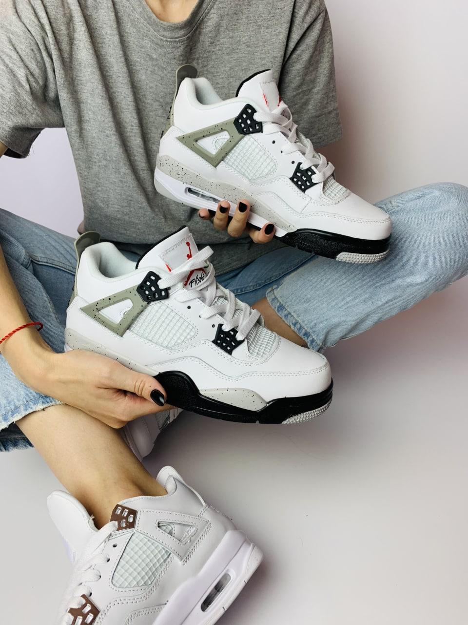 Nike Air Jordan 4 Retro OG White Cement