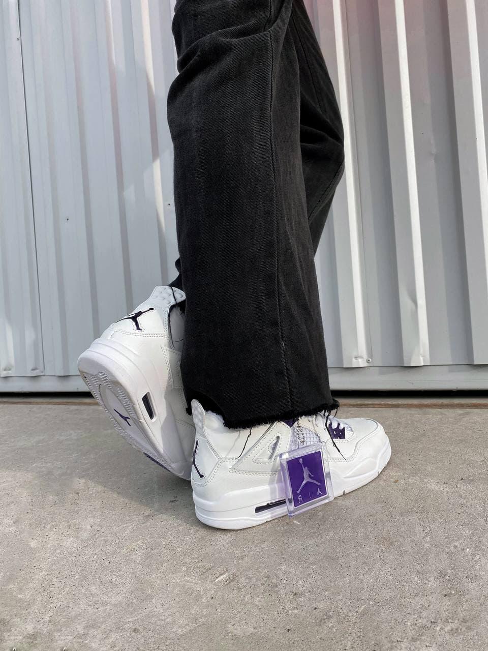 Nike Air Jordan Retro 4 Metallic Purple