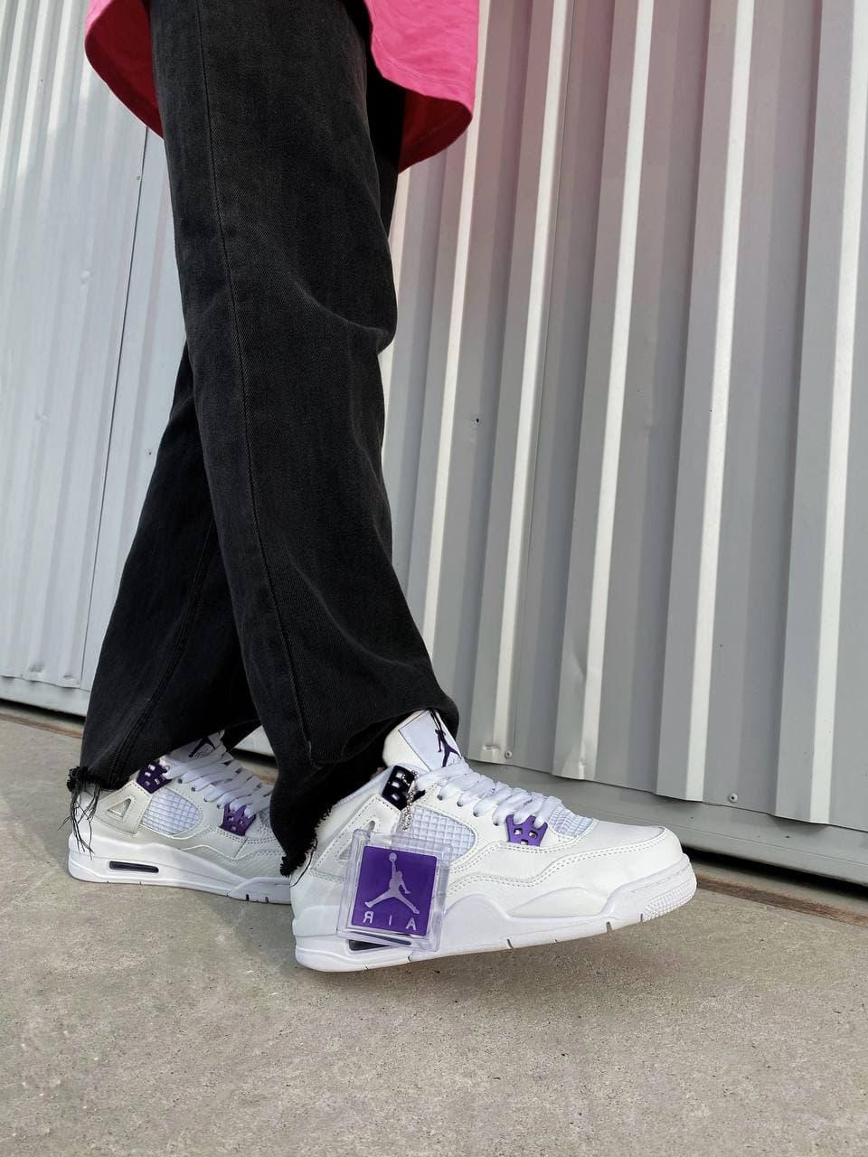 Nike Air Jordan Retro 4 Metallic Purple