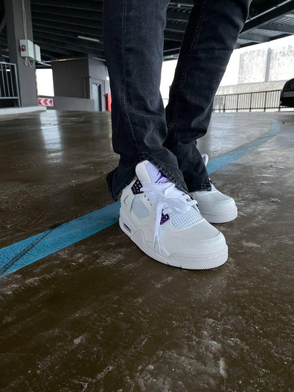 Nike Air Jordan Retro 4 Metallic Purple