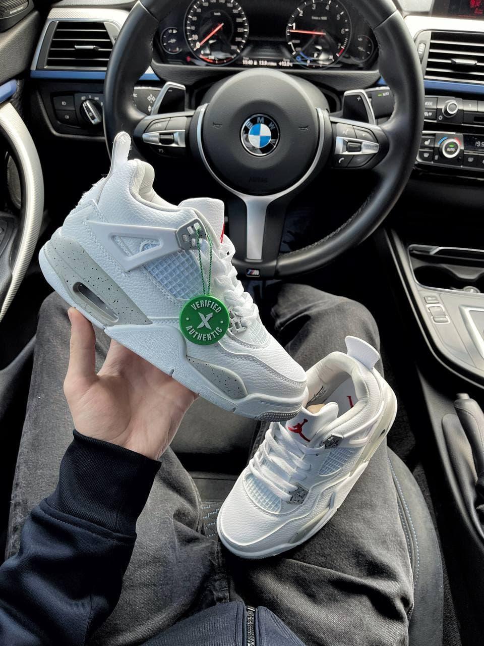 Nike Air Jordan Retro 4 White Oreo