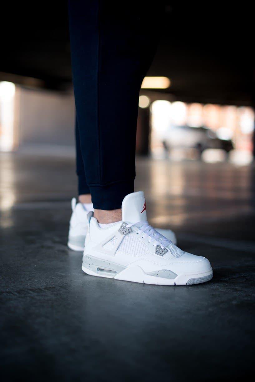 Nike Air Jordan Retro 4 White Oreo