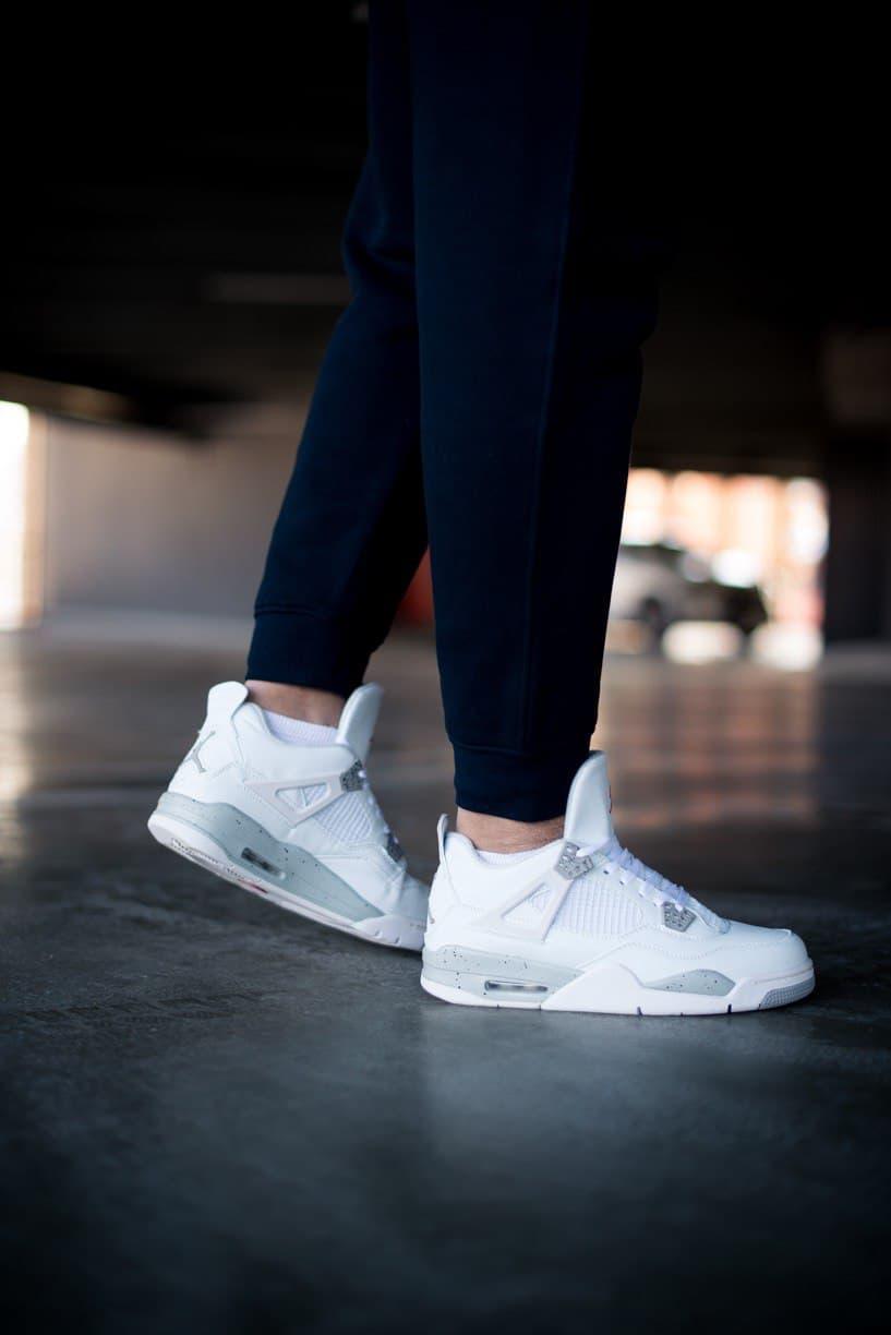 Nike Air Jordan Retro 4 White Oreo