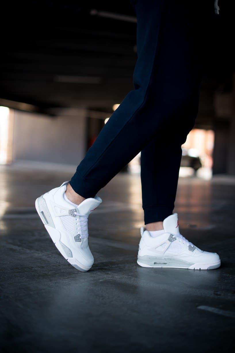 Nike Air Jordan Retro 4 White Oreo