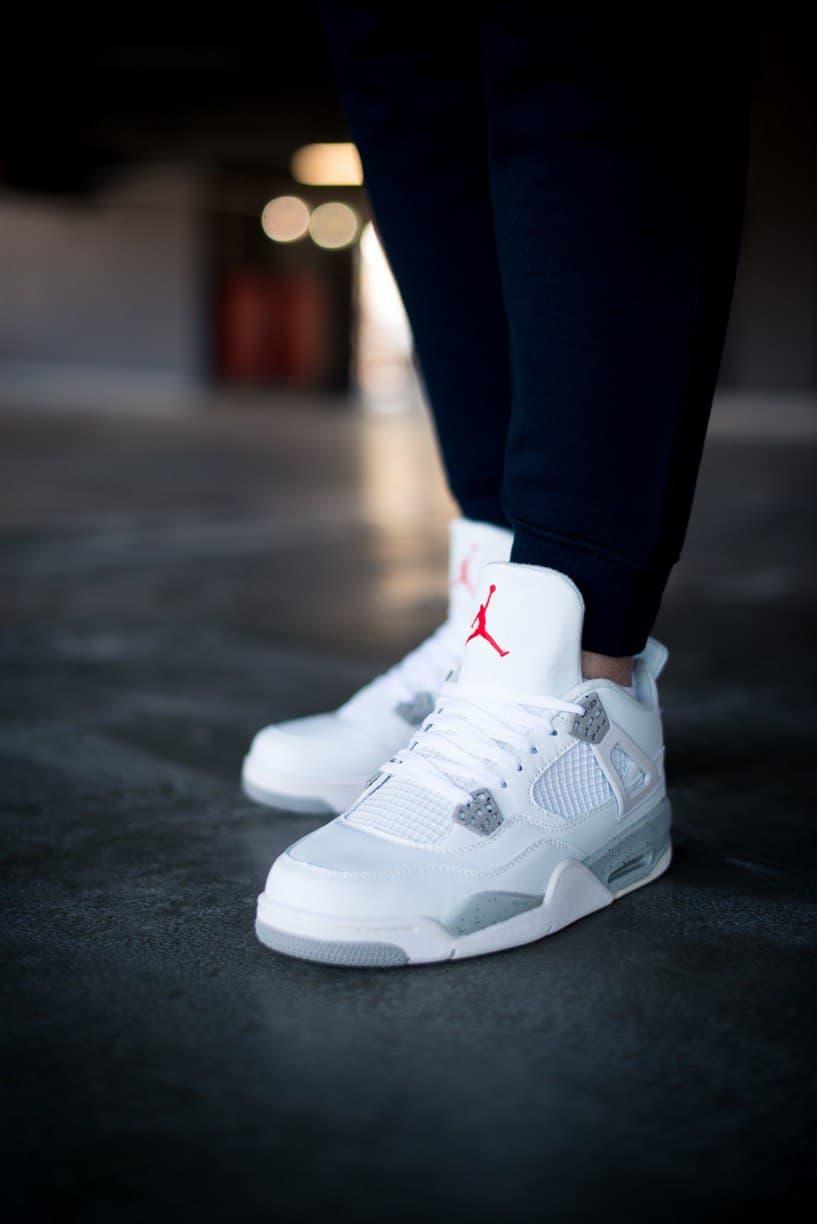 Nike Air Jordan Retro 4 White Oreo