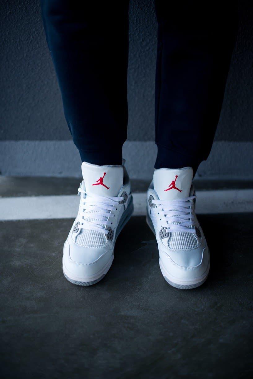 Nike Air Jordan Retro 4 White Oreo